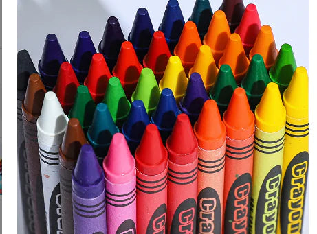 Colorful Kids' Cartoon Crayon Kit