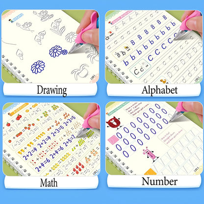 Magic Grooved Handwriting Books For Children