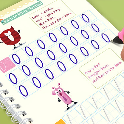 Magic Grooved Handwriting Books For Children