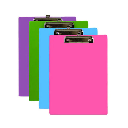 Bright Color Kids Clipboard – Random Color (A4 Size)