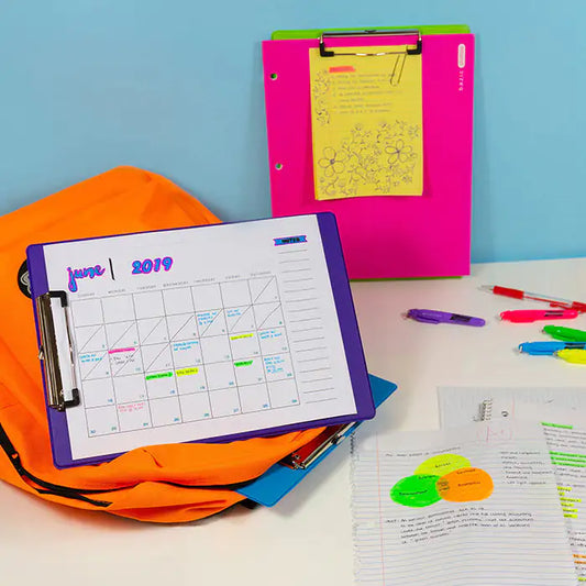 Bright Color Kids Clipboard – Random Color (A4 Size)