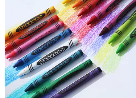 Colorful Kids' Cartoon Crayon Kit