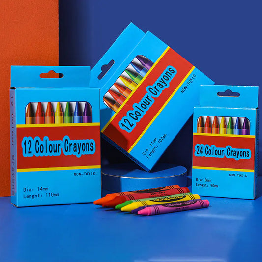 Colorful Kids' Cartoon Crayon Kit